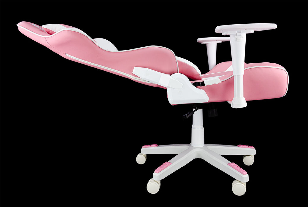 EAN 8436550235340 - TALIUS Dragonfly Silla para videojuegos universal Asiento acolchado Rosa, Blanco imagen 9