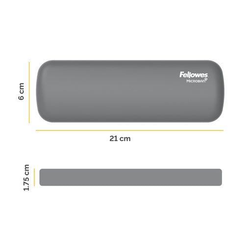 EAN 0043859812271 - Fellowes Breyta descansa muñecas Silicona Gris imagen 2