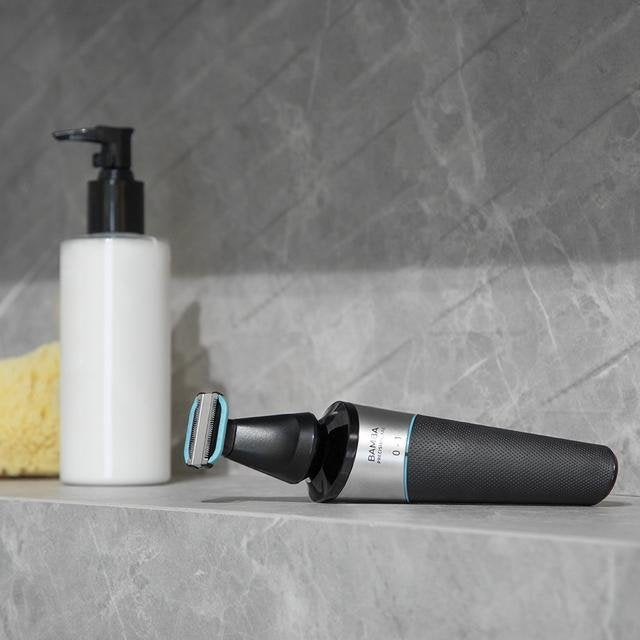 EAN 8435484043328 - Cecotec Bamba PrecisionCare Máquina de afeitar de rotación Recortadora Negro, Gris, Turquesa imagen 3