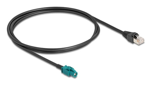 EAN 4043619906970 - DeLOCK 90697 cable coaxial 1 m HSD Z RJ-45 Negro, Azul imagen 1