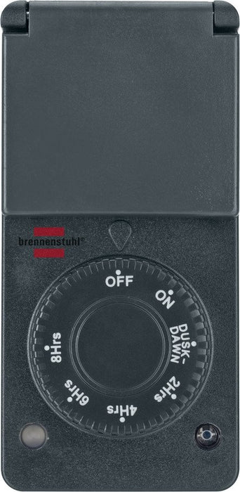 EAN 4007123667253 - Brennenstuhl 1506120 contador eléctrico Negro Temporizador diario imagen 2