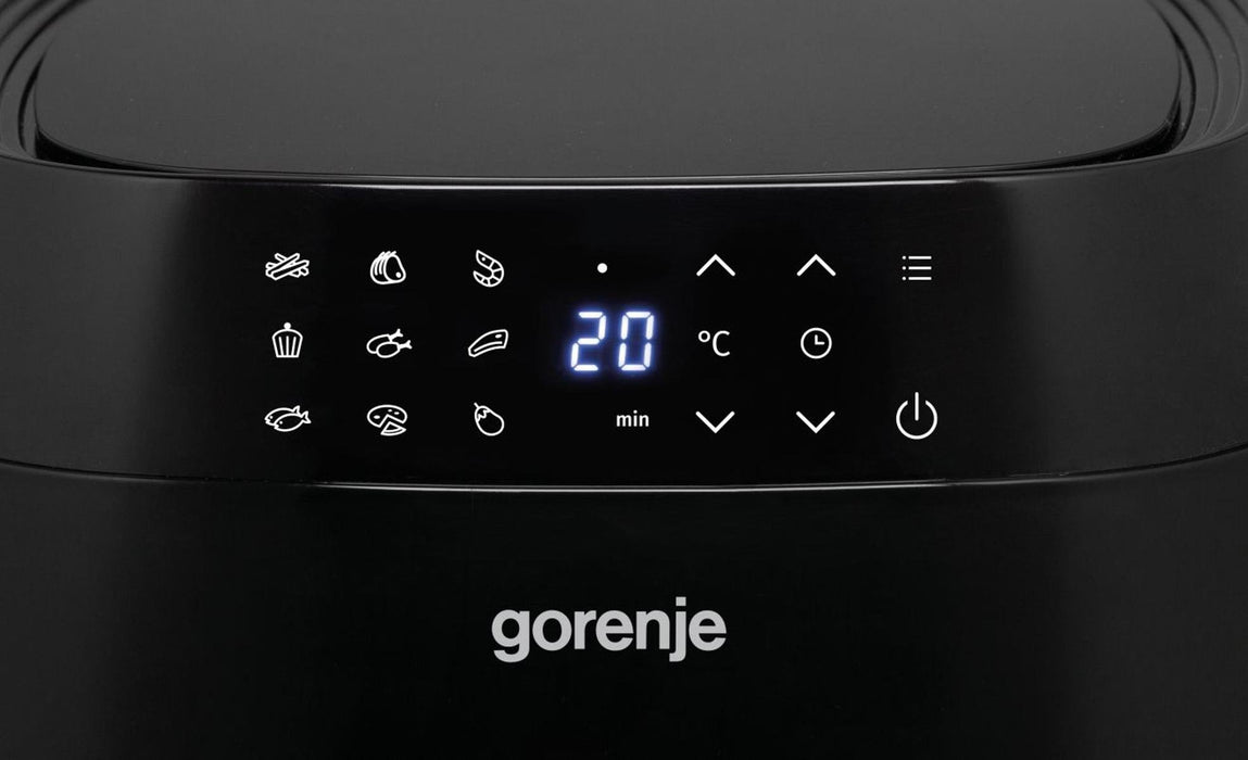 EAN 3838782424984 - Gorenje AF1409DB Sencillo 3,2 L 1400 W Freidora de aire caliente Negro imagen 11