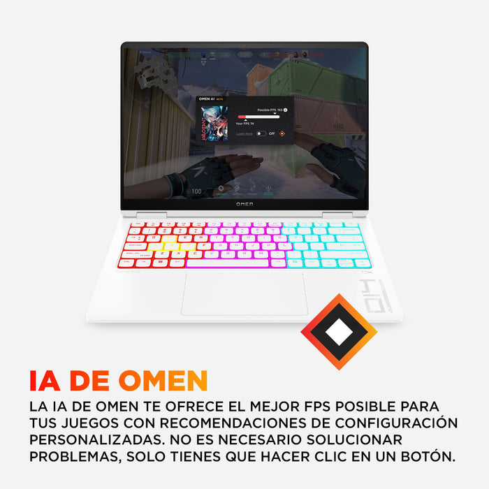 EAN 199251435584 - HP OMEN Transcend 14-fb1000ns Intel Core Ultra 9 285H Portátil 35,6 cm (14") 3K 64 GB LPDDR5x-SDRAM 1 TB S imagen 11