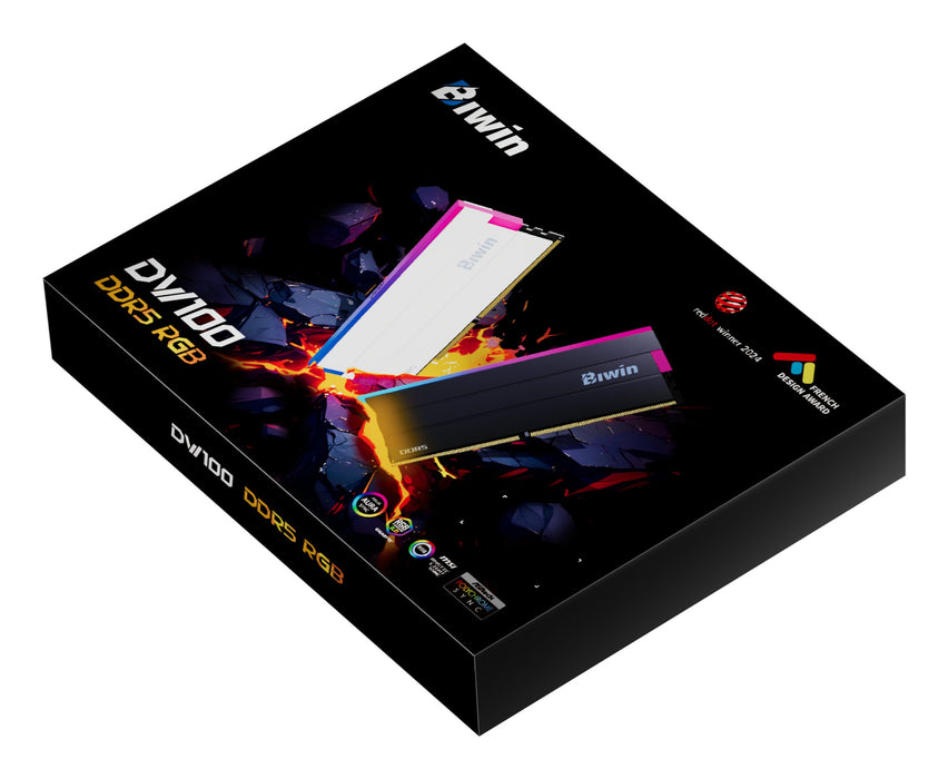 EAN 6955914623323 - Biwin DW100 módulo de memoria 32 GB 2 x 16 GB DDR5 6000 MT/s 288-pin DIMM ECC imagen 11