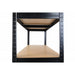 EAN 5902838469880 - Topeshop REGAŁ P9030 CZARNY soporte para almacenar herramientas de jardín Independiente Acero galvanizado imagen 3
