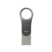 EAN 4712702644838 - Silicon Power Mobile C80 unidad flash USB 64 GB USB Type-A / USB Type-C 3.2 Gen 1 (3.1 Gen 1) Titanio imagen 1