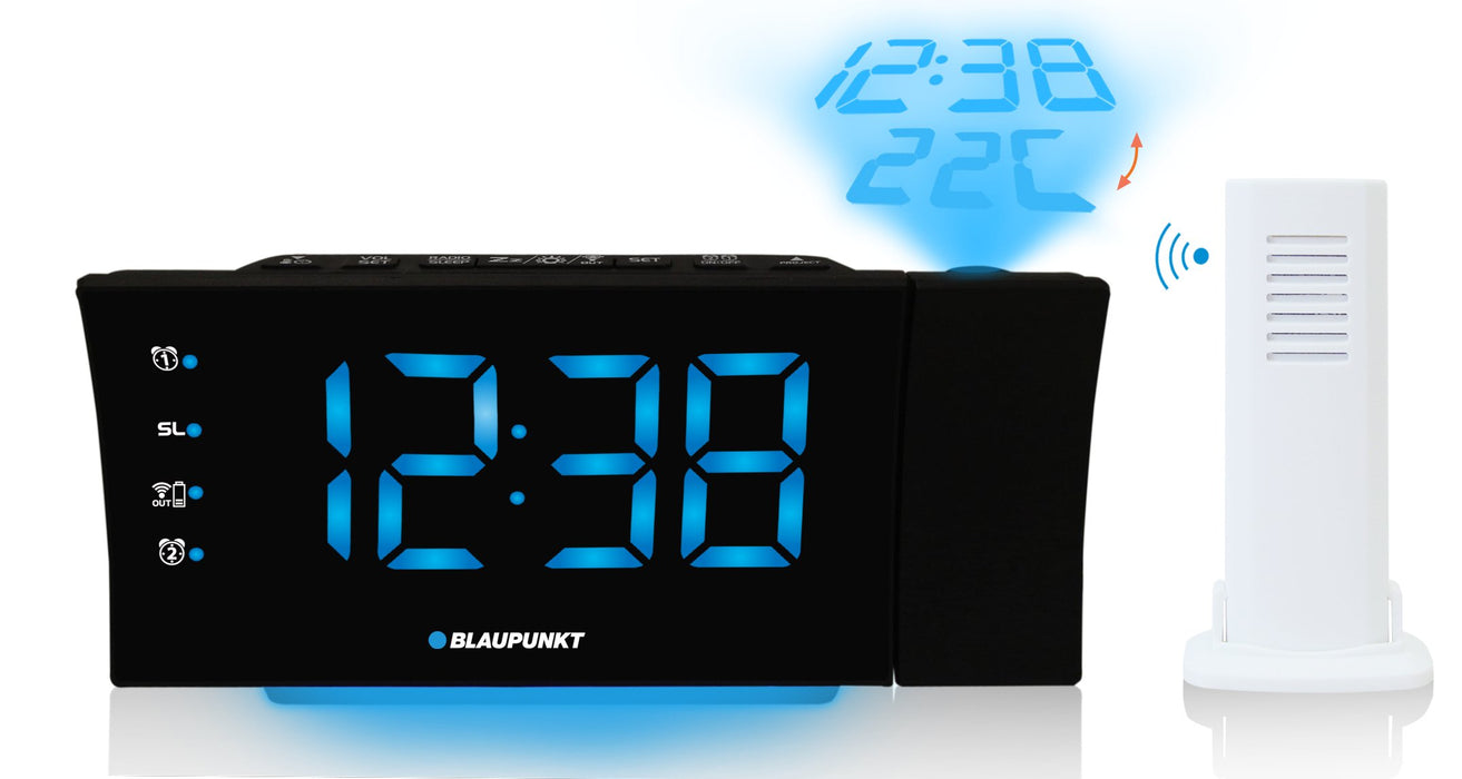 EAN 5901750503221 - Blaupunkt CRP81USB despertador Reloj despertador digital Negro imagen 5