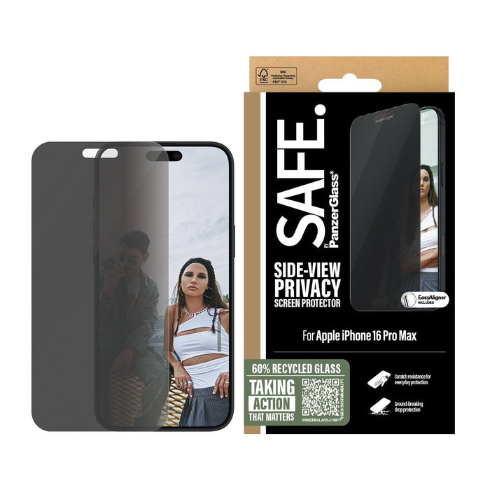 EAN 5715685002809 - PanzerGlass SAFE. by ® Privacy Screen Protector iPhone 16 Pro Max | Ultra-Wide Fit Protector de pantalla  imagen 2