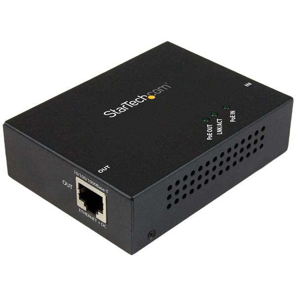 EAN 0065030860895 - StarTech.com POEEXT1GAT ampliador de red Repetidor de red Negro imagen 1