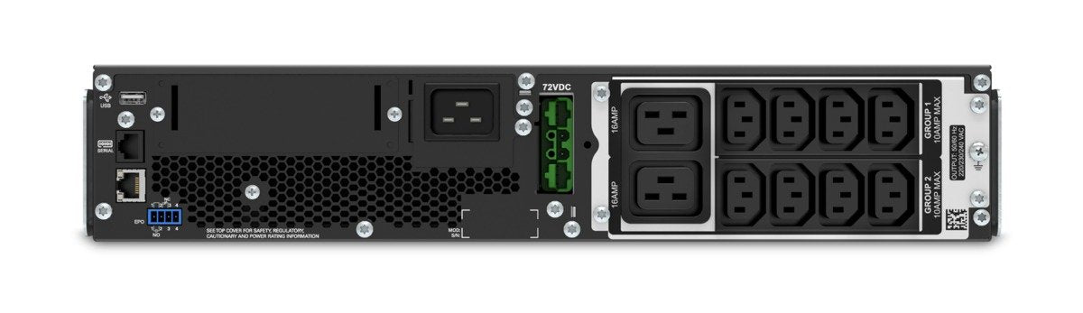 EAN 0731304317647 - APC Smart-UPS On-Line SRT sistema de alimentación ininterrumpida (UPS) Doble conversión (en línea) 3 kVA  imagen 2