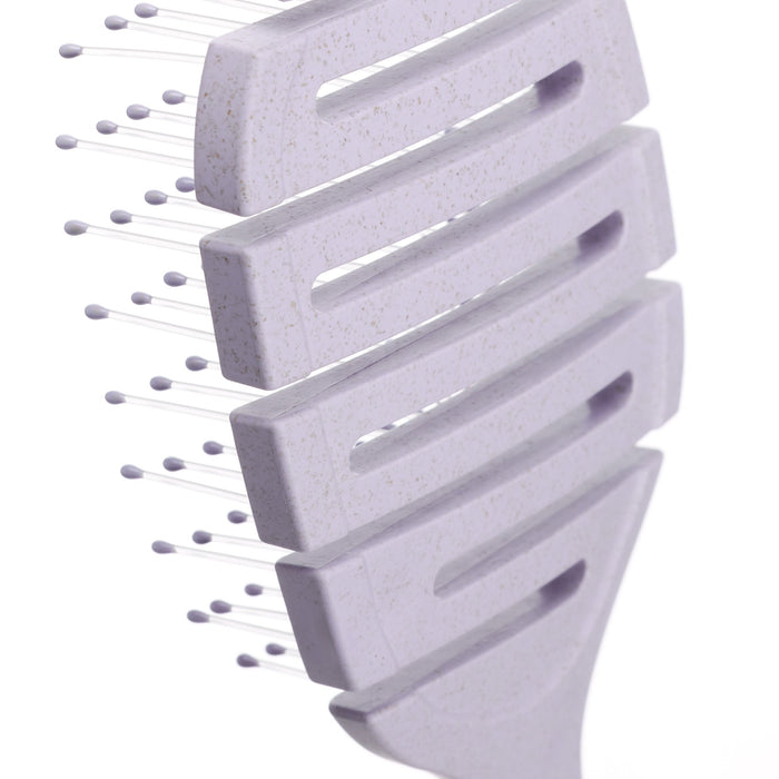 EAN 8021735216780 - Muitomas HAIRBRUSHLVL cepillo para el cabello y peine Adulto Cepillo paleta para el pelo Violeta 1 pieza( imagen 3