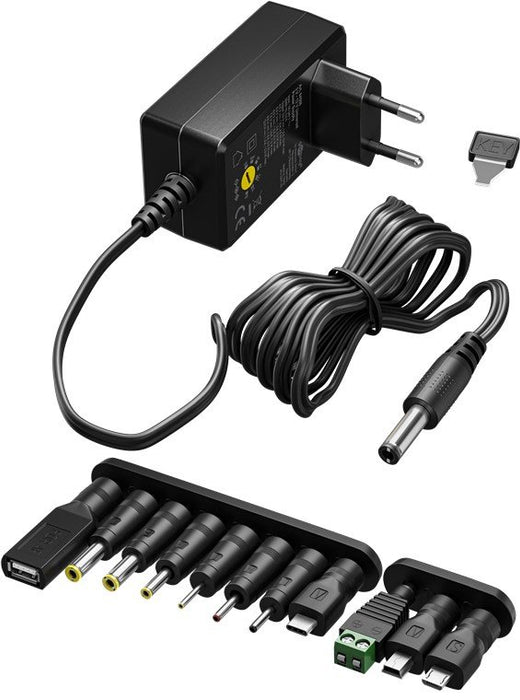 EAN 4040849645716 - Goobay 64571 adaptador e inversor de corriente Interior 7,2 W Negro imagen 1
