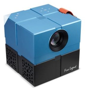 EAN 4711121768279 - Acer AOPEN QH12a Proyector de alcance estándar 135 lúmenes ANSI LED 720p (1280x720) Azul imagen 5