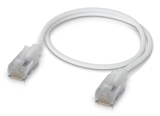 EAN 0810084697269 - Ubiquiti UACC-Cable-Patch-EL-C6A-0.3M-W cable de red Translúcido, Blanco 0,3 m Cat6a imagen 2