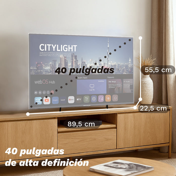 EAN 8426156018928 - Grunkel QLED-4025W Televisor 101,6 cm (40") Full HD Smart TV Wifi Negro imagen 5