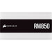 EAN 0840006628835 - Corsair RM Series RPS0120 unidad de fuente de alimentación 850 W 24-pin ATX ATX Blanco imagen 5