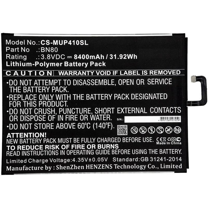 EAN 5704174379812 - CoreParts MBXTAB-BA143 accesorio o pieza de recambio para tableta imagen 1