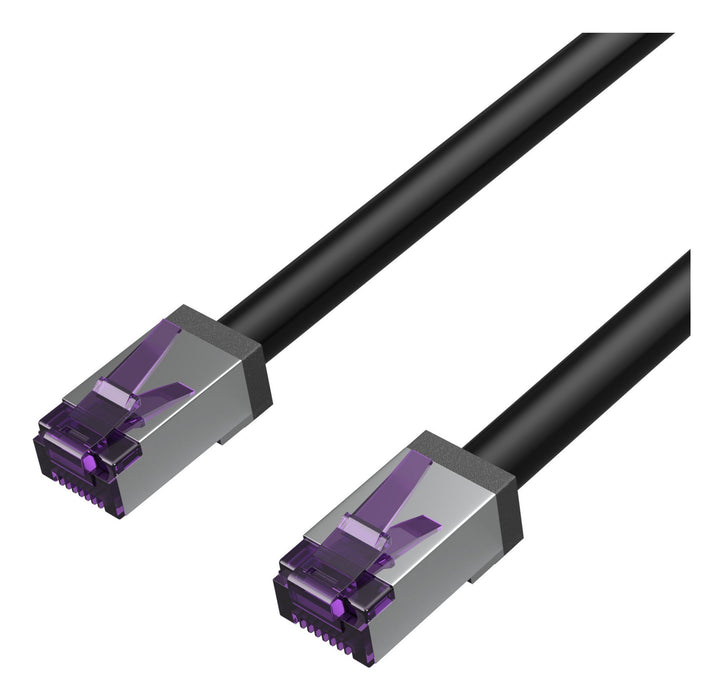 EAN 4250696650515 - S/CONN maximum connectivity FL31-28025 cable de red Negro, Púrpura 1 m Cat6a S/FTP (S-STP) imagen 1