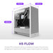 EAN 5056547205847 - NZXT H5 Flow Midi Tower Blanco imagen 6