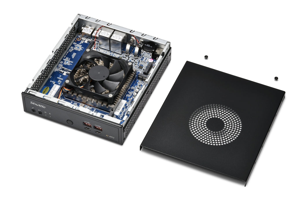 EAN 887993007304 - Shuttle Slim AI PC DN11H7 1,35 l tamaño PC Negro 155H Intel® SoC imagen 6