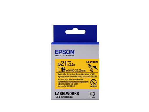 EAN 8715946611792 - Epson LK-7YBA21 cinta para impresora de etiquetas Negro sobre amarillo imagen 1