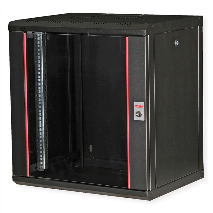 EAN 7630049601772 - ROLINE 26.21.0174 armario rack 12U Bastidor de pared Negro imagen 1