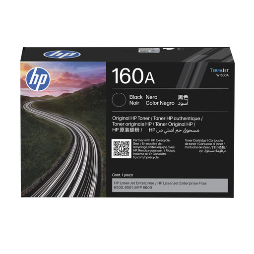 EAN 0196337290051 - HP 160A Black Original LaserJet Toner Cartridge cartucho de tóner 1 pieza(s) imagen 1