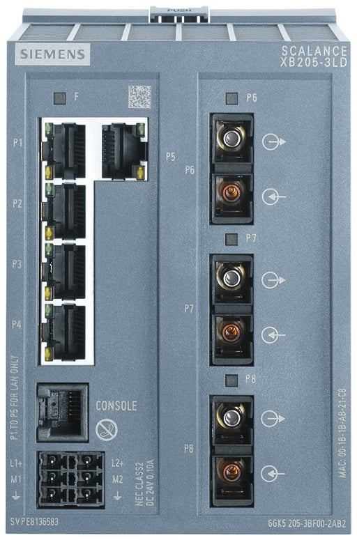 EAN 4047622229354 - Siemens 6GK5205-3BF00-2TB2 switch Gestionado imagen 2