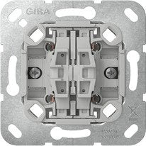 EAN 4010337038832 - GIRA 314700 interruptor eléctrico Interruptor oscilante 1P Gris, Acero inoxidable imagen 1