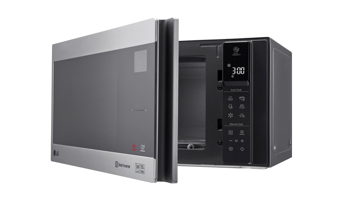 EAN 8801031357109 - LG MS2595CIS microondas Plata, Acero inoxidable Solo microondas Encimera 25 L 1000 W imagen 4