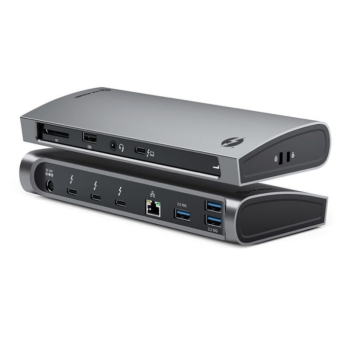 EAN 9350784023902 - ALOGIC TB4D3TB base para portátil y replicador de puertos Alámbrico Thunderbolt 4 Negro imagen 1