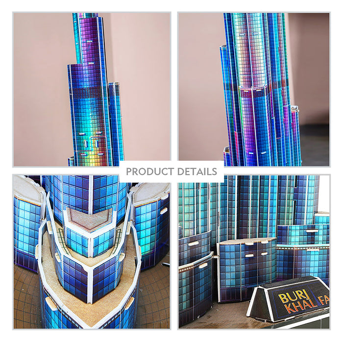 EAN 6944588205089 - CubicFun Burj Khalifa LED Puzle 3D 136 pieza(s) Edificios imagen 3
