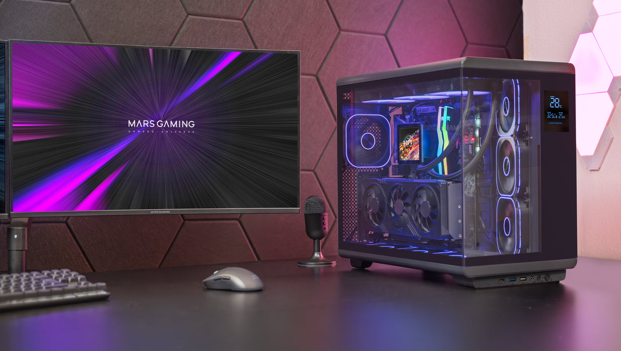 EAN 8435693115212 - Mars Gaming MCREVPRO carcasa de ordenador Midi Tower Negro imagen 15