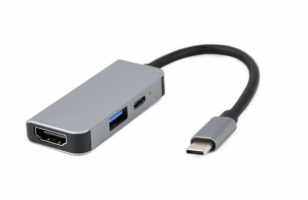 EAN 8716309124188 - Gembird A-CM-COMBO3-02 base para portátil y replicador de puertos Alámbrico USB 3.2 Gen 1 (3.1 Gen 1) Typ imagen 2