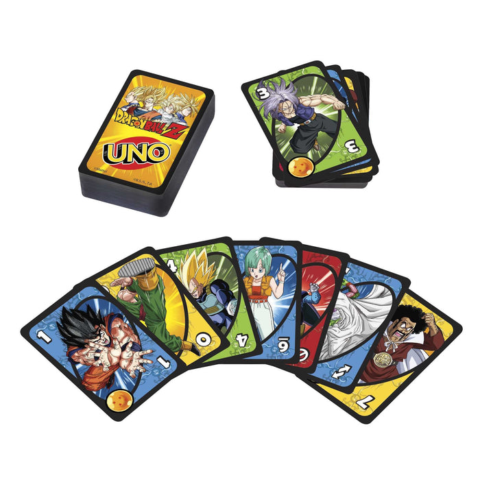 EAN 0194735049851 - Games HGJ78 juego de tablero UNO Dragonball Z Juego De Cartas Perder las cartas imagen 6