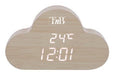 EAN 3303170112168 - T'nB CLOCKCLWD despertador Reloj despertador digital Madera imagen 1