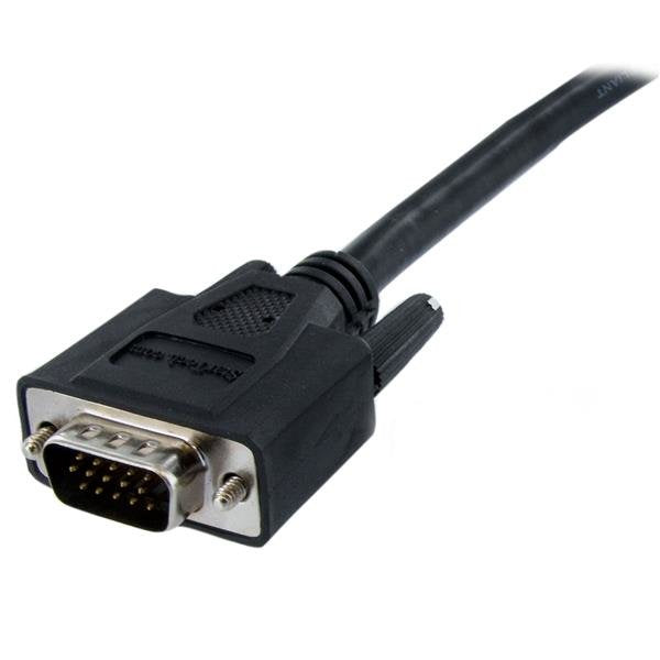 EAN 0065030849135 - StarTech.com DVIVGAMM5M adaptador de cable de vídeo 2 m VGA (D-Sub) Negro imagen 2