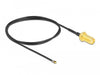 EAN 4043619126668 - DeLOCK 12666 cable coaxial 0,5 m Negro imagen 1