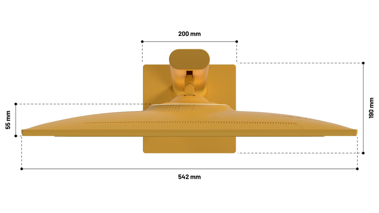 EAN 4589511175767 - JAPANNEXT JN-I238FHD120F-HSP-YE pantalla para PC 60,5 cm (23.8") 1920 x 1080 Pixeles Full HD LCD Amarillo imagen 4
