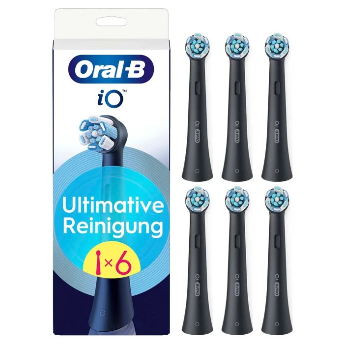 EAN 8700216194693 - Oral-B iO Ultimative Reinigung 6 pieza(s) Negro imagen 1
