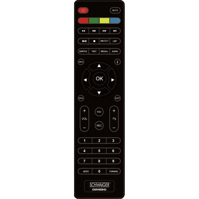 EAN 4004005020076 - Schwaiger DSR400HD descodificador para televisor Satélite Full HD Negro imagen 7