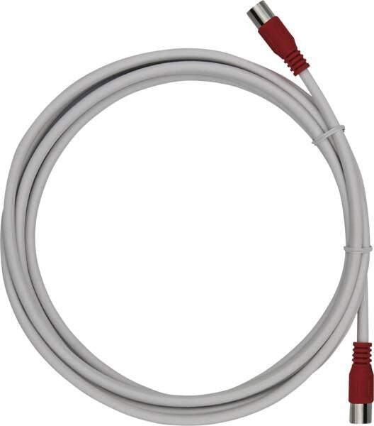 EAN 4012386435846 - Transmedia FQMS 6.0 cable coaxial 6 m Tipo F Rojo, Blanco imagen 2