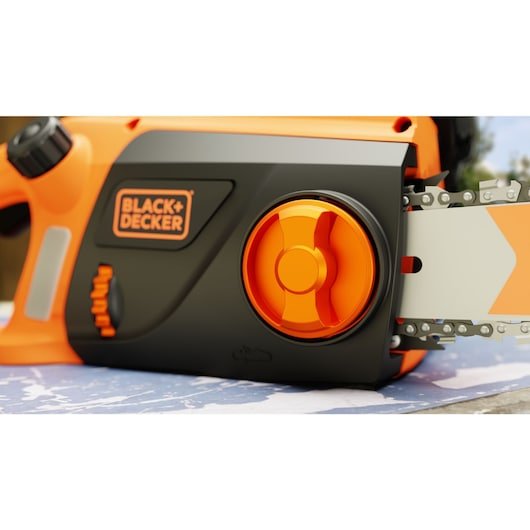 EAN 5035048808283 - Black & Decker BECS2245-QS motosierra 2200 W Naranja imagen 7