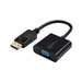 EAN 5711045445736 - Microconnect DPVGA15CM adaptador de cable de vídeo 0,15 m DisplayPort VGA (D-Sub) Negro imagen 1