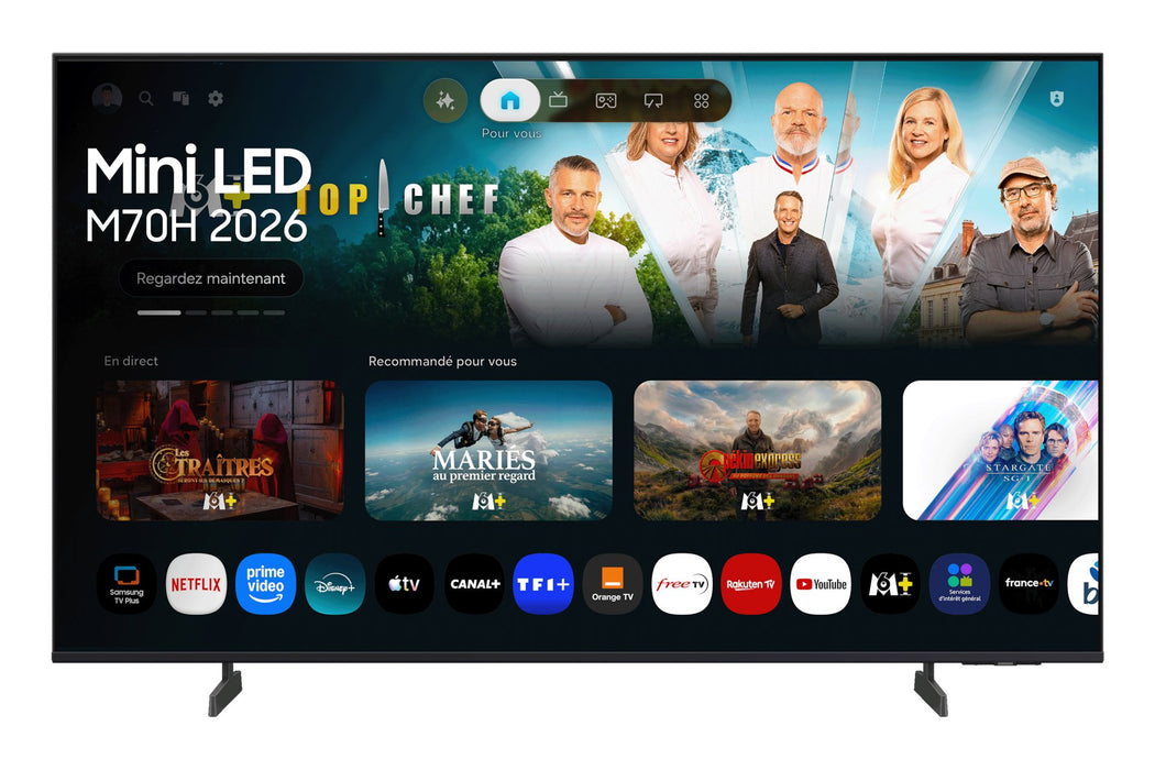 EAN 8806097967132 - Samsung TU55M70HAUXXC Televisor 139,7 cm (55") 4K Ultra HD Smart TV Wifi Negro imagen 1