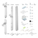 EAN 65030895323 - StarTech.com 6-MONITOR-ARM-A soporte para monitor 81,3 cm (32") Escritorio Blanco imagen 11