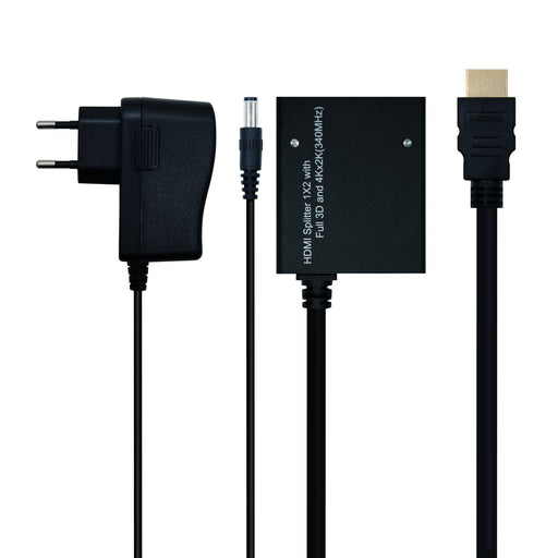 EAN 8433281006607 - Nanocable 10.25.3502 divisor de video 2x HDMI imagen 2