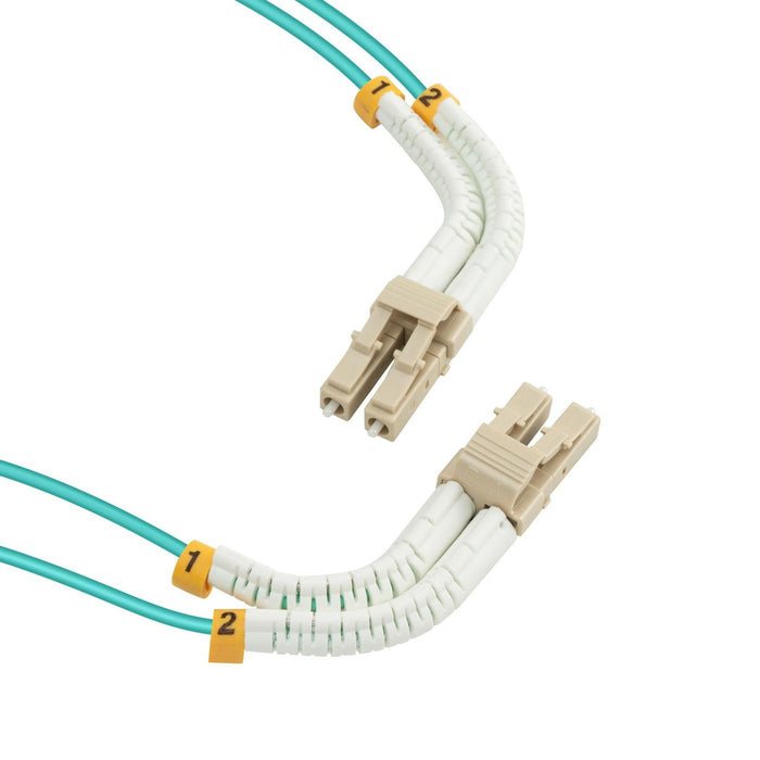 EAN 5715063505854 - Lanview LVO2314705-FLEX Cable de fibra óptica e InfiniBand 0,5 m LC LC/LC Color aguamarina imagen 3