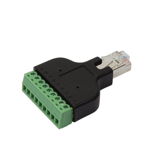 EAN 4052792043471 - LogiLink MP0050 cambiador de género para cable RJ45 8 pin terminal Negro imagen 1