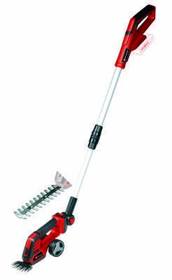 EAN 4006825652109 - Einhell GE-CG 18/100 Li T-Solo tijera de césped inalámbrica 10 cm 18 V Negro, Rojo imagen 1